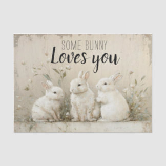 Een Bunny houdt van je Tissuepapier