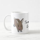 Een Bunny houdt van me Koffiemok (Links)