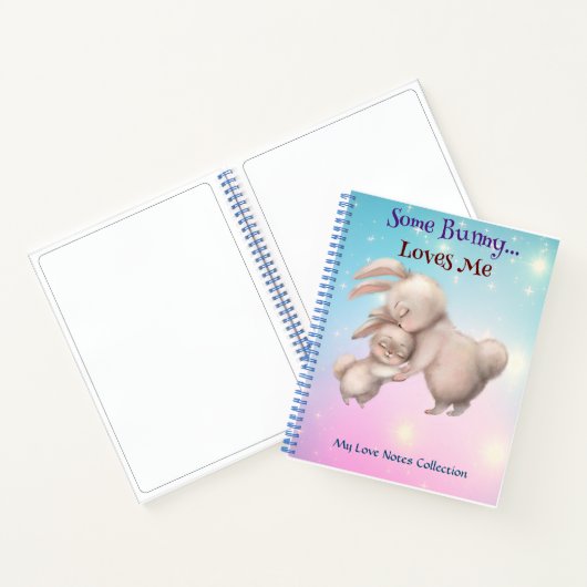 Een Bunny houdt van me Notitieboek (Binnen)
