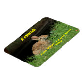 Een Bunny in Kansas houdt van je Magnet. Magneet (Linkerzijde)