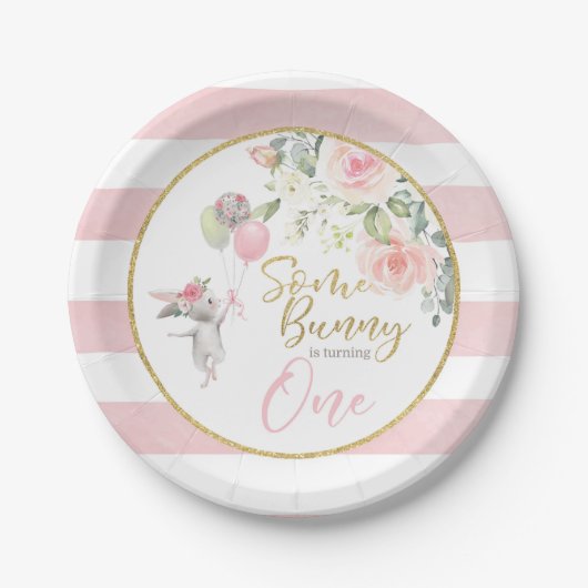 Een Bunny maakt van ÉÉN papieren Bord (Voorkant)