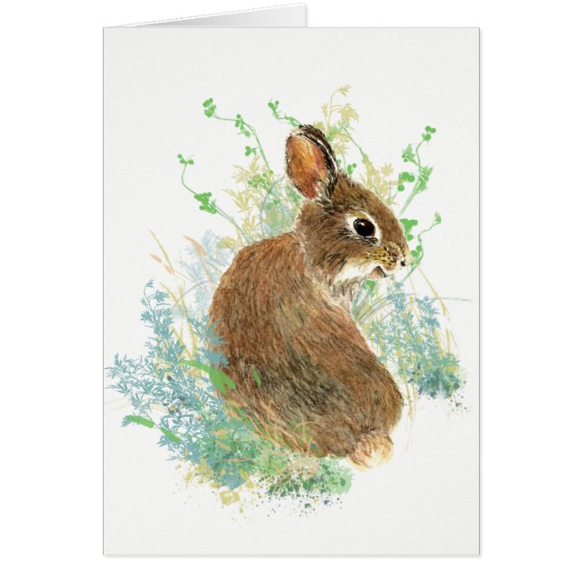 Een Bunny Special Easter Spring Cute Bunny Rabbit (Voorkant)