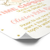 Een bunny Théletime Capsule Sign. Poster (Hoek)