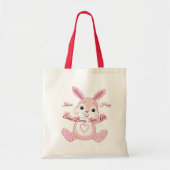 Een Bunny-Valentijn Tote Bag (Voorkant)
