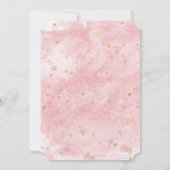 Een Bunny verandert 44e verjaardag uitnodiging (Achterkant)