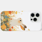 Een Bunny Wild Floral Field Case-Mate iPhone Case (Achterkant (horizontaal))