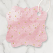 Een Bunny wordt vier vierde verjaardag Bedankjes Labels (Achterkant)