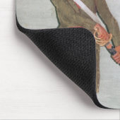 Een burger die klaar is om te vechten en een burge muismat (Hoek)