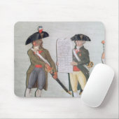 Een burger die klaar is om te vechten en een burge muismat (Met muis)