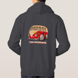 Een busje genaamd Morrison. Camping en Surfer Unis Hoodie