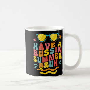 Een Bussin Zomer Bruh Leraar We Zijn Uit Laatste D Koffiemok