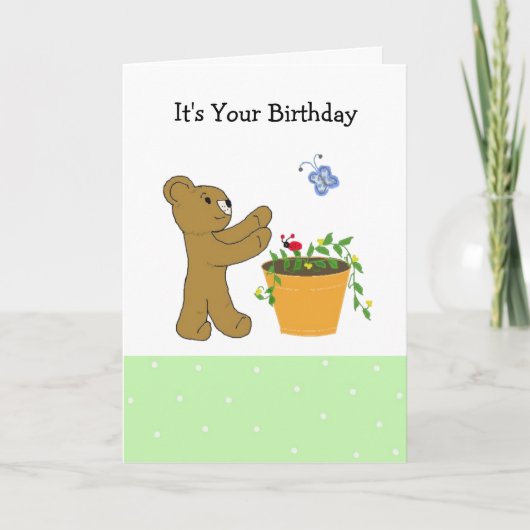 Een 'Butterfly Birthday'-ontwerp zoeken Kaart (Voorkant)