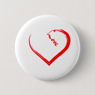 Een Button met een groot hart