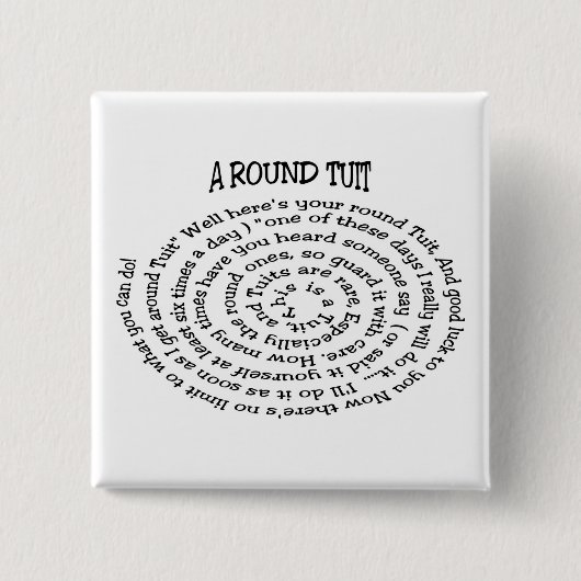 Een Button met ronde streep (Voorkant)