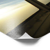 Een C-130 Hercules-piloot scant de horizon Foto Afdruk (Hoek)