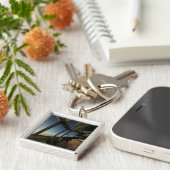 Een C-130 Hercules-piloot scant de horizon Sleutelhanger (Zijkant)