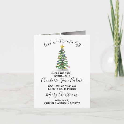 Een cadeau van de kerstman| 6 Kerstmis Feestdagen Kaart (Voorkant)