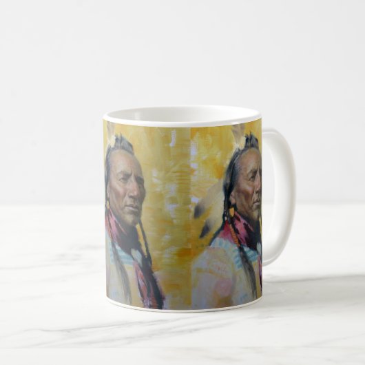 Een Cadeau van de Mok van de Afgelopen Koffie (Voorkant rechts)