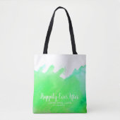 Een cadeau voor bruidsmeisje, gelukkig ooit na gro tote bag (Voorkant)