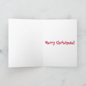 Een cadeau voor de Kerstman Kaart (Binnen)