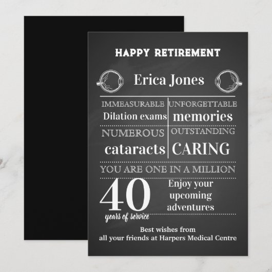 Een cadeau voor een apotheker voor een apotheker bedankkaart (Voorkant / Achterkant)