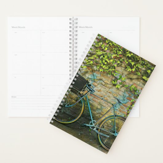 Een cadeau voor een mountainbiking planner (Display)