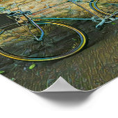 Een cadeau voor een mountainbiking poster (Hoek)