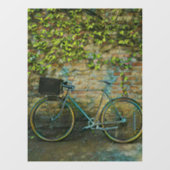 Een cadeau voor een mountainbiking raamsticker (Vel)