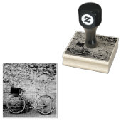 Een cadeau voor een mountainbiking rubberstempel (Gestempeld)
