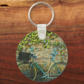 Een cadeau voor een mountainbiking sleutelhanger (Voorkant)