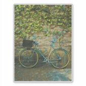 Een cadeau voor een mountainbiking sticker (Voorkant)