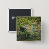 Een cadeau voor een mountainbiking vierkante button 5,1 cm (Voorkant /achterkant)