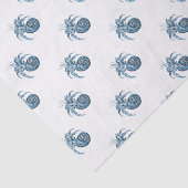 Een cadeau voor het inpakken van het strand van de tissuepapier (Detail)