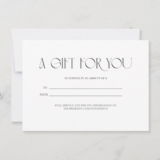 Een cadeau voor jou (Achterkant)