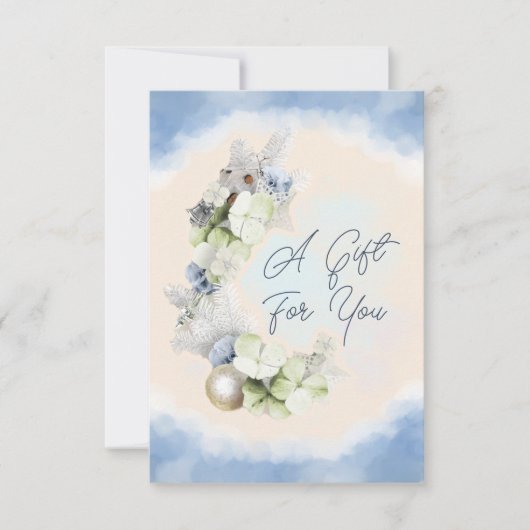 Een cadeau voor jou aankondiging (Voorkant)