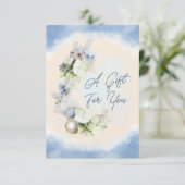 Een cadeau voor jou aankondiging (Staand voorkant)