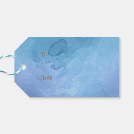 Een cadeau voor jou cadeaulabel (Achterkant Horizontaal)