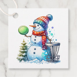 Een cadeau voor jou | Schijfgolf Bedankjes Labels