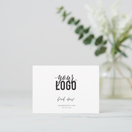 Een cadeau voor jou visitekaartje (Staand voorkant)