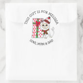 Een cadeau voor persoonlijke cadeautjes Labels (Tas)