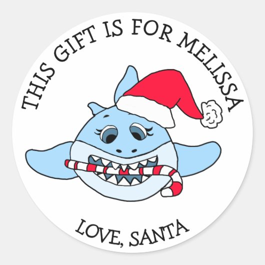 Een cadeau voor persoonlijke cadeautjes Labels (Voorkant)