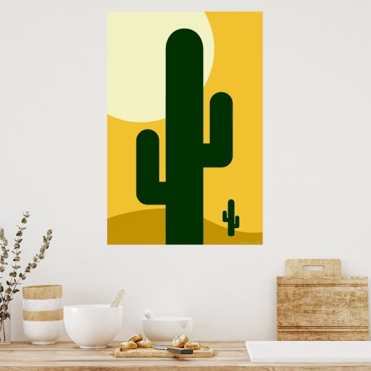 Een Cadeau voor schartong Poster (Keuken)