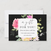 Een cadeau voor u Boerderij Floral Cadeaubon (Voorkant)