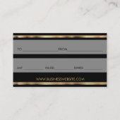 Een cadeaubon Rainbow Lipstick Business Kortingskaartje (Achterkant)