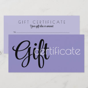 Een cadeaubon voor je ideeën - typografie 2