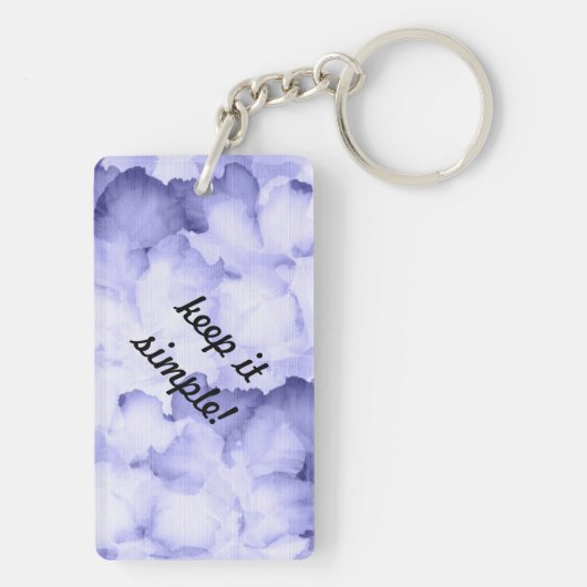 Een cadeaubon voor leden sleutelhanger "hou het ee (achterkant)