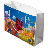 Een cadeautas met aquatische charme (Achterkant Gekanteld)