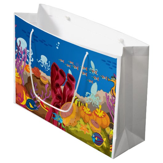 Een cadeautas met aquatische charme (Voorkant Gekanteld)