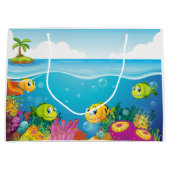 Een cadeautas met aquatische charme (Voorkant)