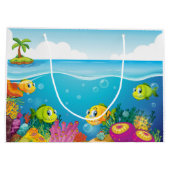 Een cadeautas met aquatische charme (Achterkant)